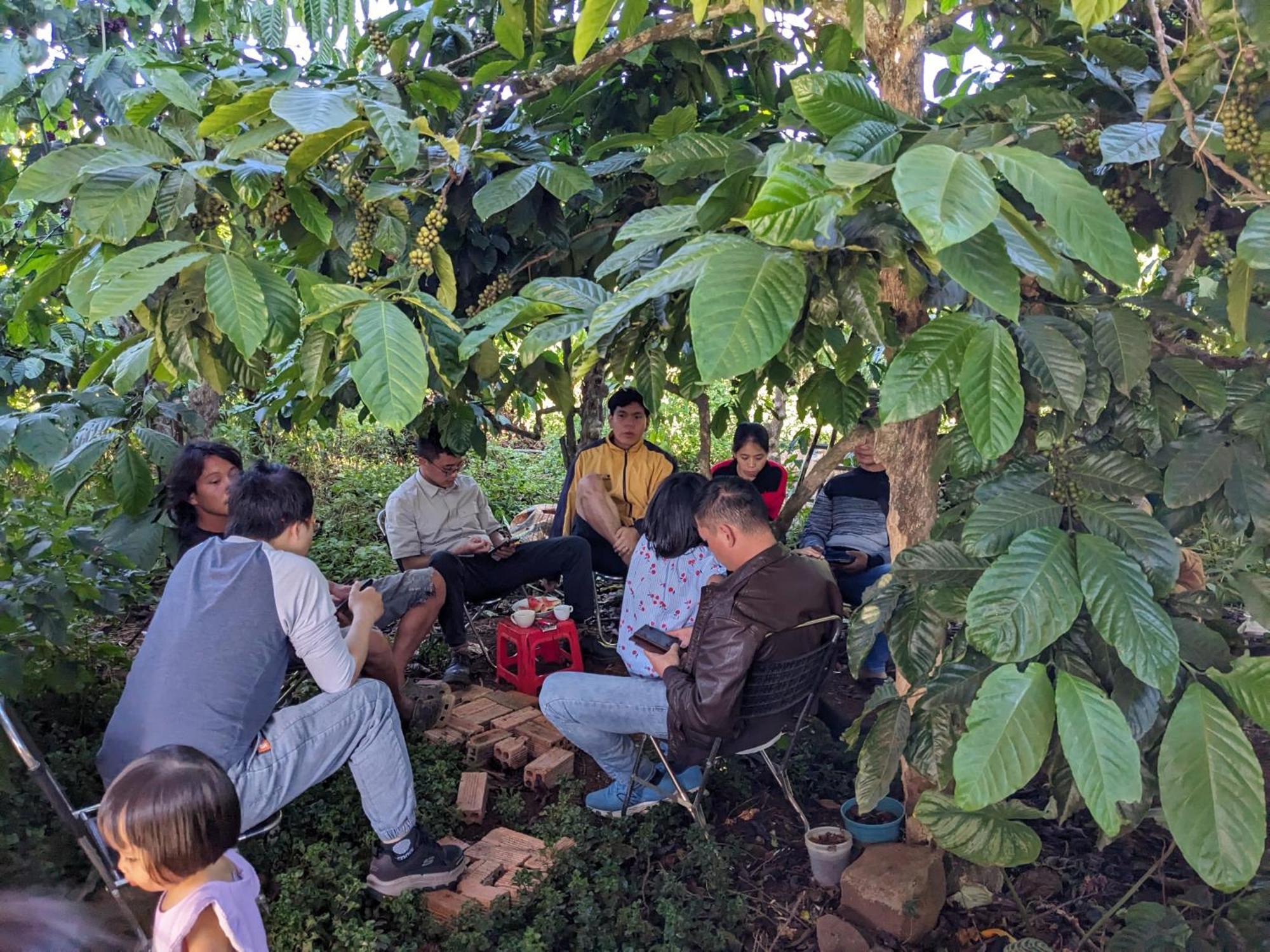Ferienwohnung Ivy Coffee Farm - Garden House Duc Trong Exterior foto