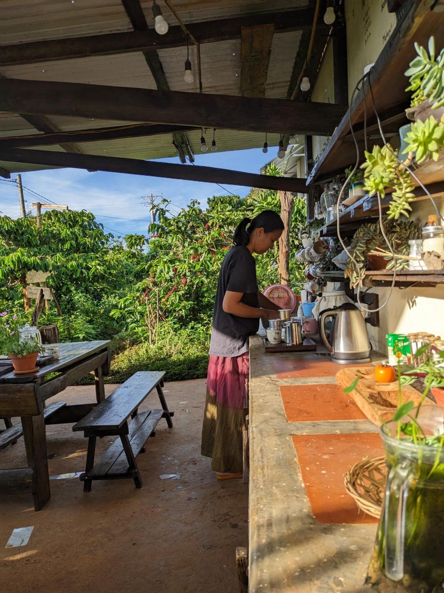 Ferienwohnung Ivy Coffee Farm - Garden House Duc Trong Exterior foto