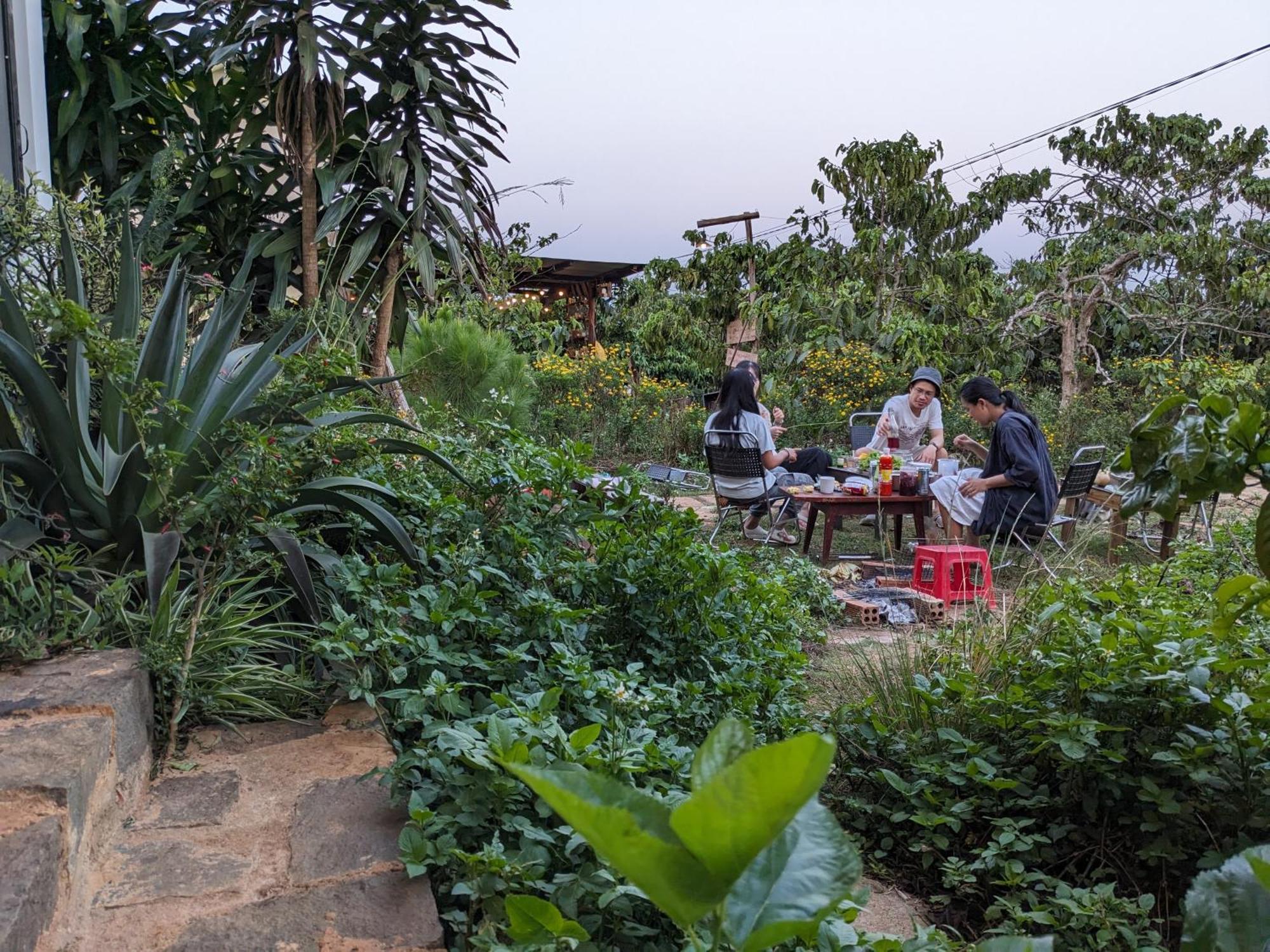 Ferienwohnung Ivy Coffee Farm - Garden House Duc Trong Exterior foto